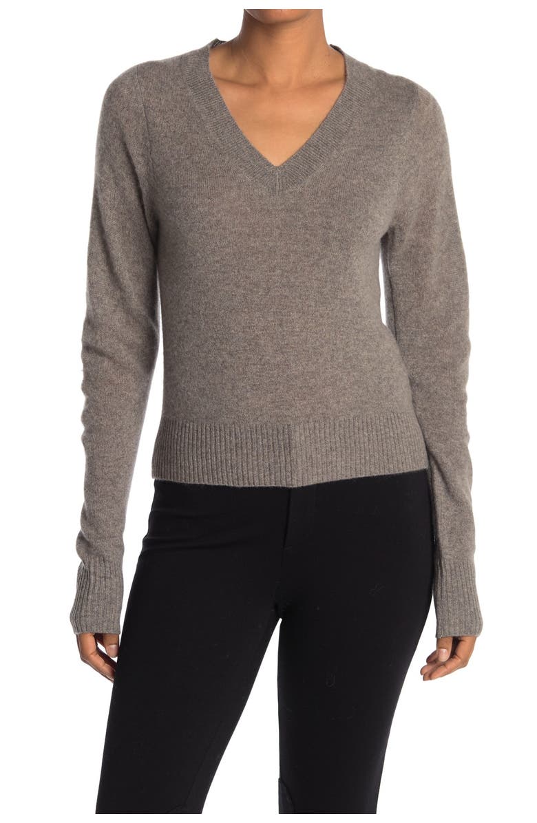 Brochu Walker Sila V-Neck Cashmere Sweater, Main, color,