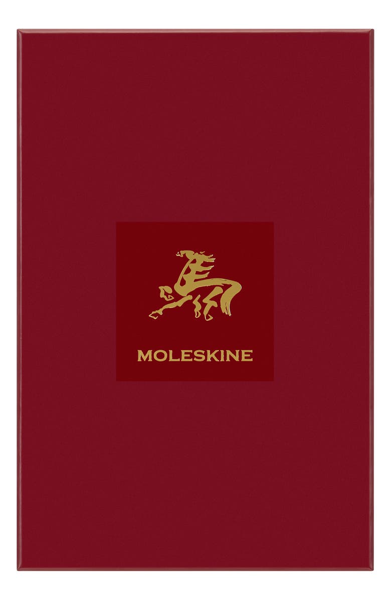 Moleskine Year of the Fire Horse Notebook, Alternate, color, Red/ Gold Lettering