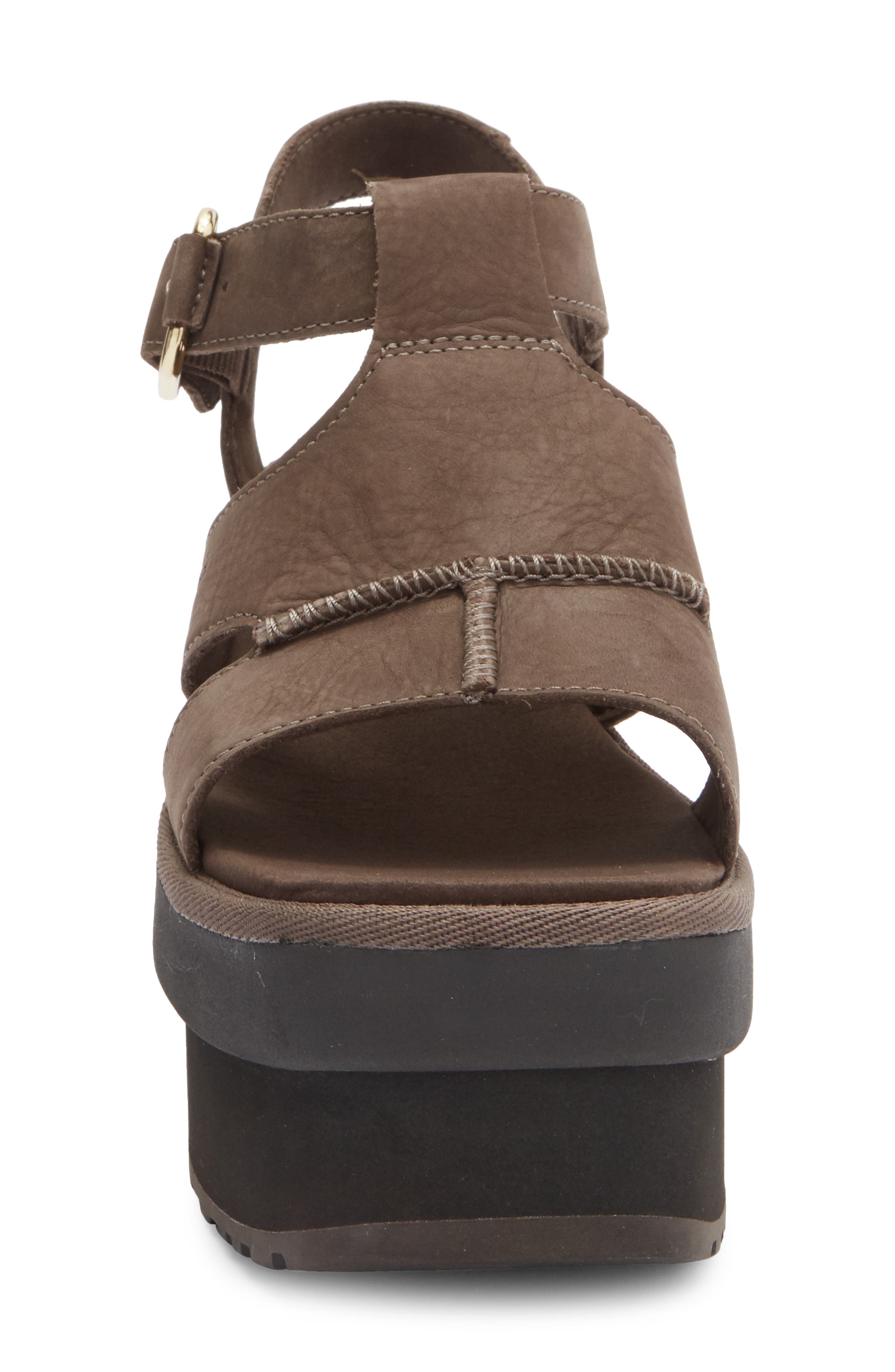 UGG<sup>®</sup> New Heights Platform Sandal, Alternate, color, Molasses