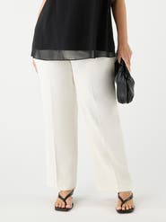 Live Unlimited Straight Crepe Pants