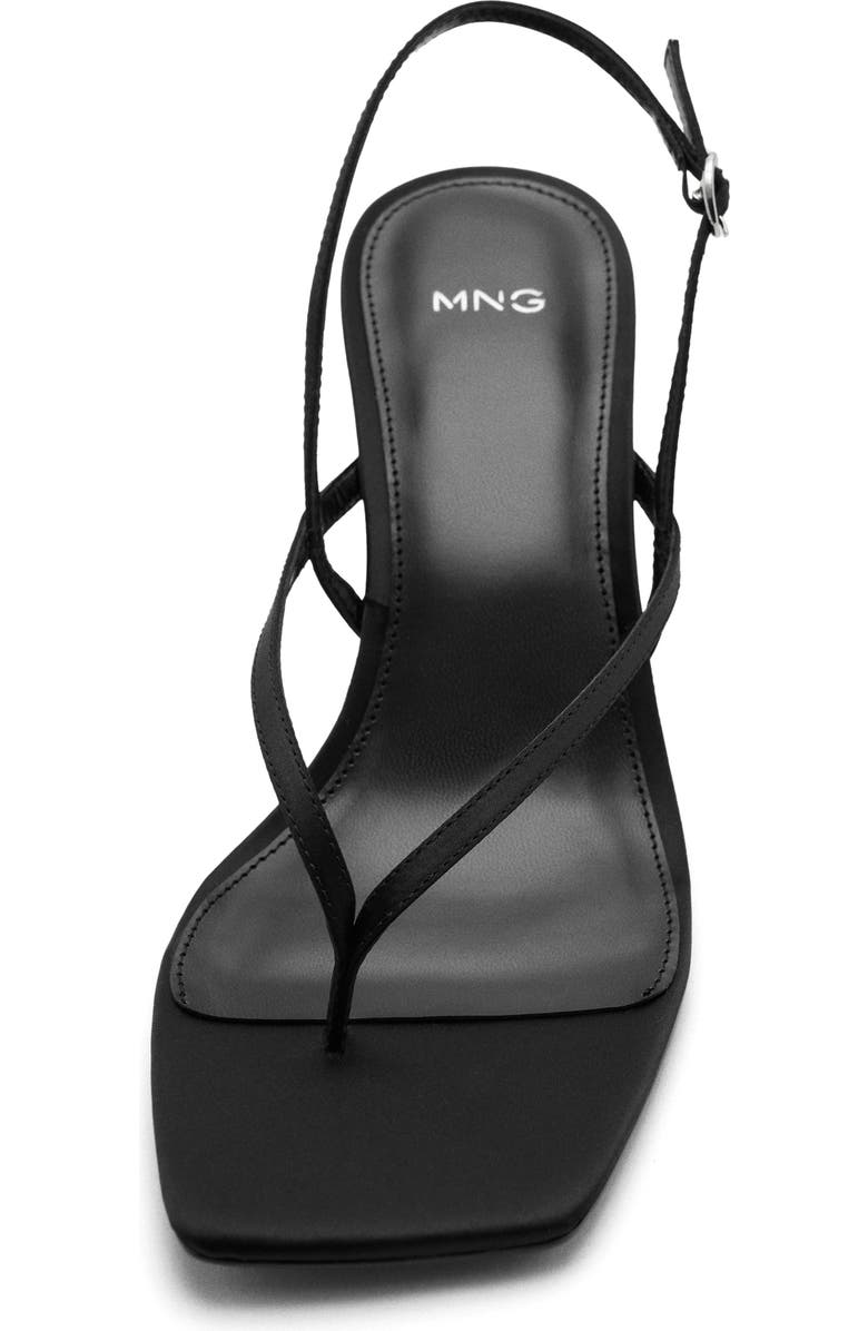 MANGO Ross Sandal, Alternate, color, Black