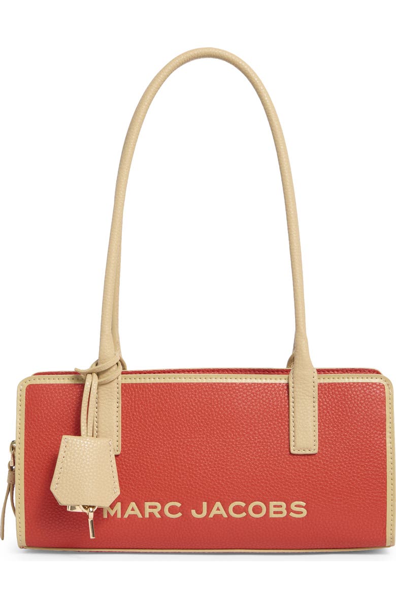 Marc Jacobs Leather Satchel, Main, color, Sunset Multi