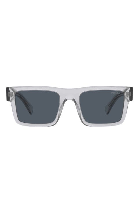 52mm Rectangular Sunglasses