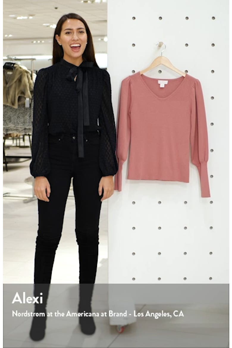 Juliet Sleeve Sweater video
