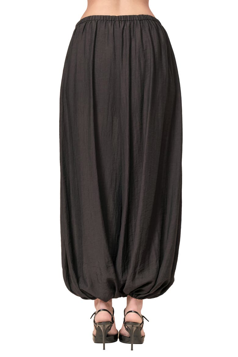 Talia Balloon Pants, Alternate, color, BLACK