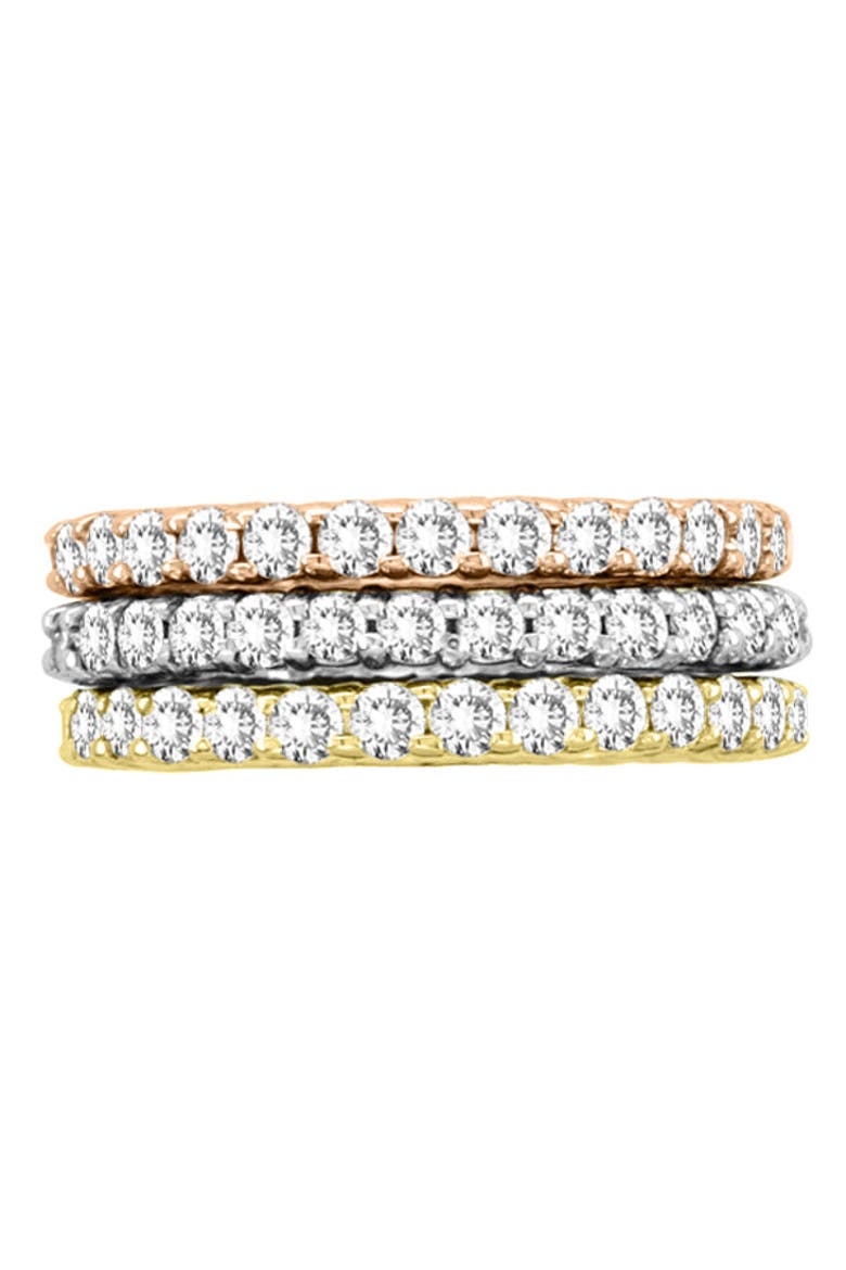 Diamond Eternity Ring Wedding Band 14k, Alternate, color, 1.07ct/Yellow Gold