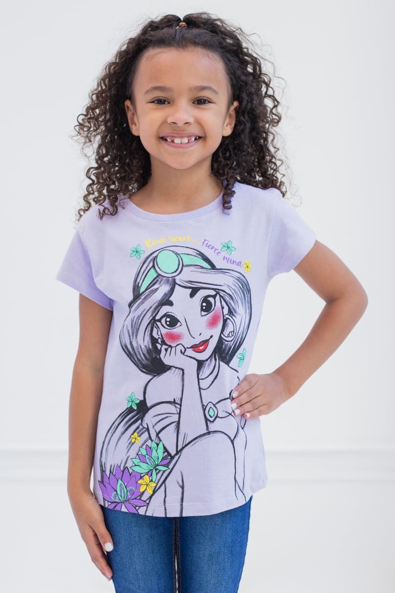 3-Pack T-Shirts, Alternate, color, Princess Multicolor