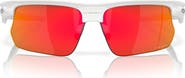 Oakley Bisphera 68mm Prizm™ Gradient Oversize Rectangular Sunglasses
