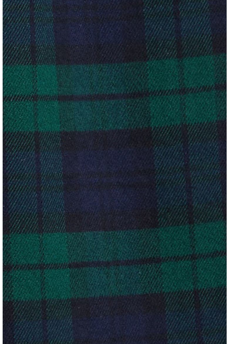 Cotton Flannel Pants, Alternate, color, NAVY/ GREEN