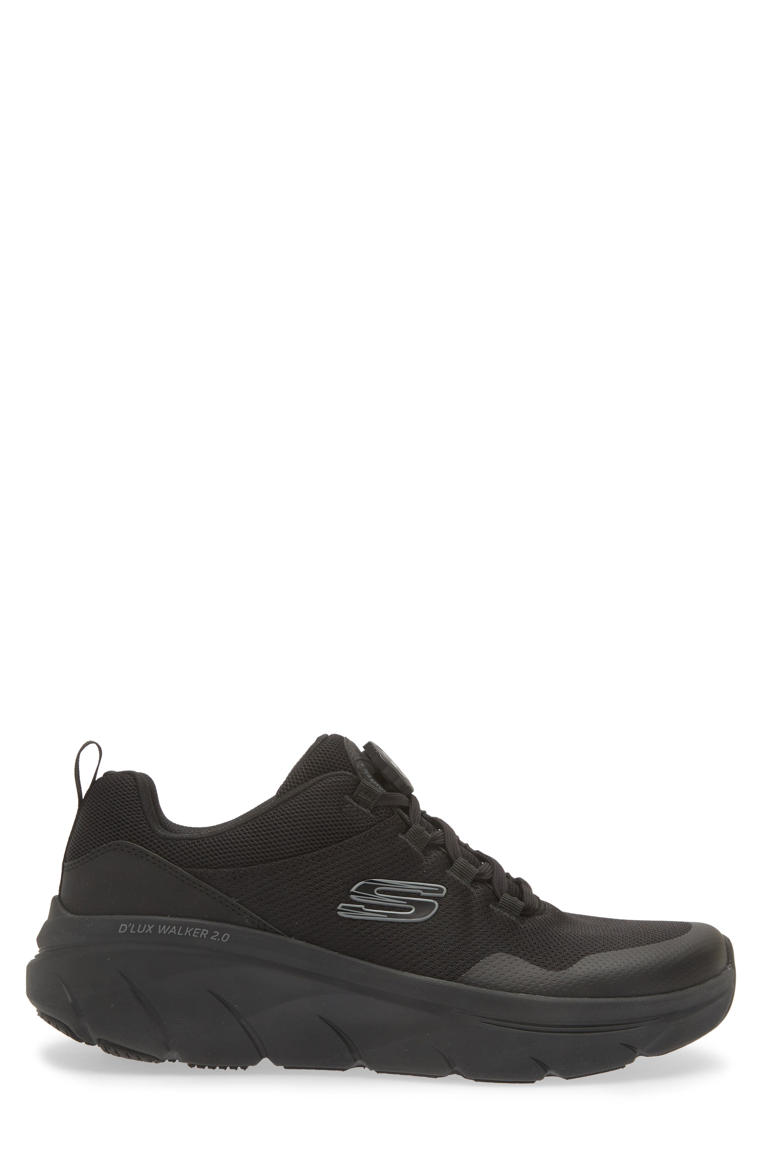 SKECHERS D'Lux Walker SR Sneaker, Alternate, color, 