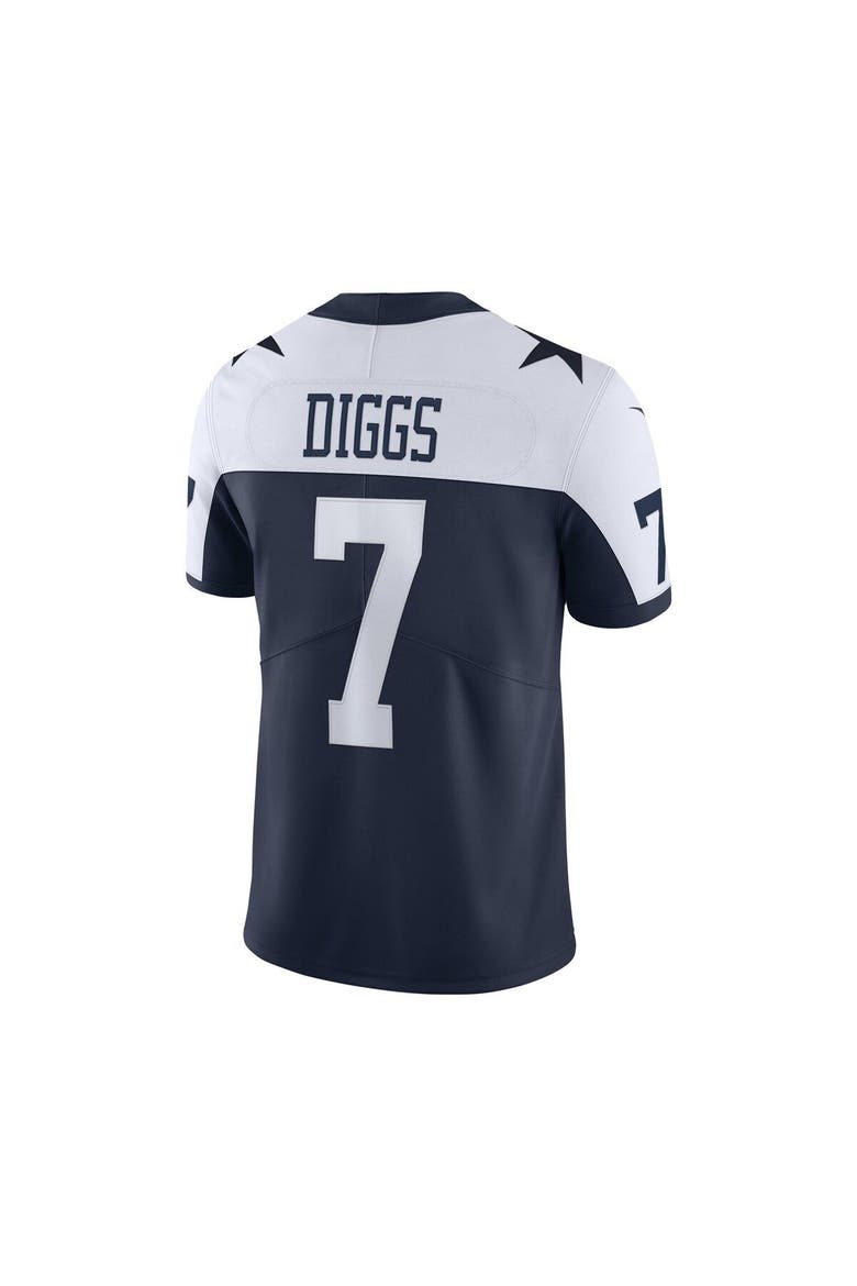 Men's Nike Trevon Diggs Navy Dallas Cowboys Alternate Vapor Limited Jersey, Alternate, color, Navy