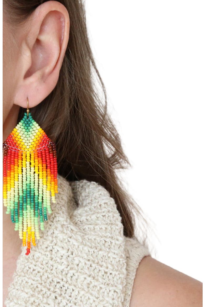Beetle Earring, Alternate, color, Gold