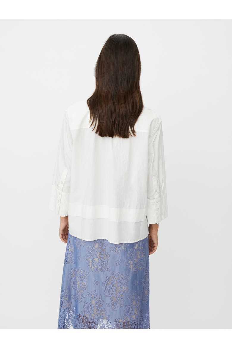 MaIanela 3/4 Sleeve Shirt, Alternate, color, Jet Stream