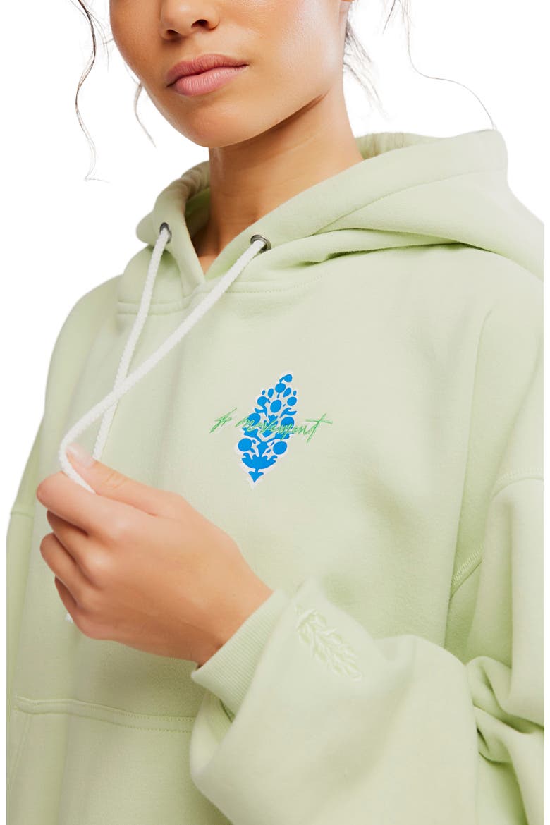FP Movement Final Call Graphic Hoodie, Alternate, color, WHIPPED LIME