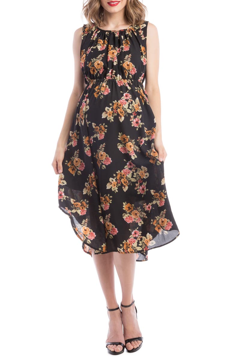 LILAC CLOTHING Grecian Maternity/Nursing Dress, Main, color,