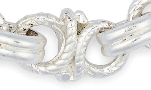 Karine Sultan Roud Link Bracelet In Metallic