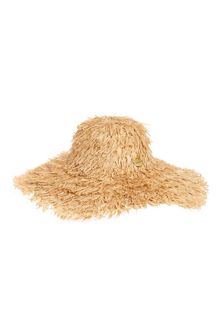 Nest Straw Hat, Main, color, NATURAL STRAW