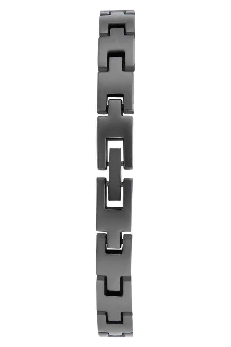 Luna 2 Bracelet Watch, Alternate, color, BLACK