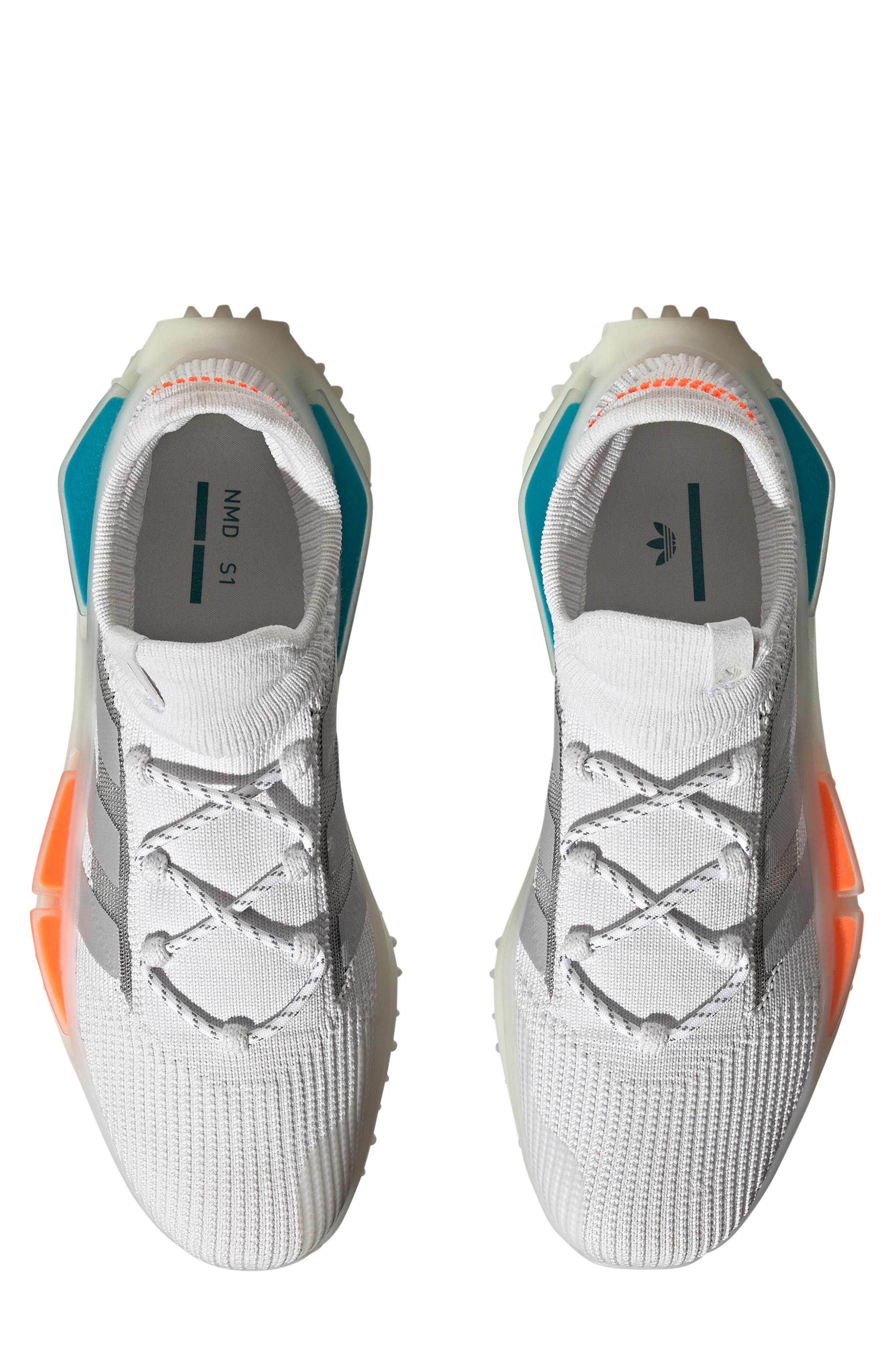 NMD_S1 Sneaker, Alternate, color, WHITE/ SOLID GREY/ OFF WHITE