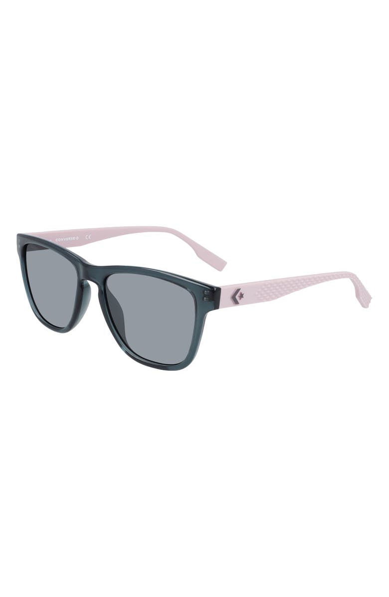 Converse Force 54mm Sunglasses, Alternate, color, Crystal Storm Wind