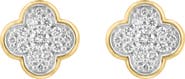 EFFY Diamond Clover Stud Earrings