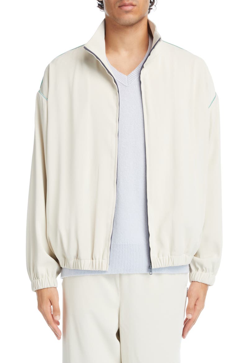 Acne Studios x Karen Kilimnik Cat Graphic Jacket (Men) | Nordstrom