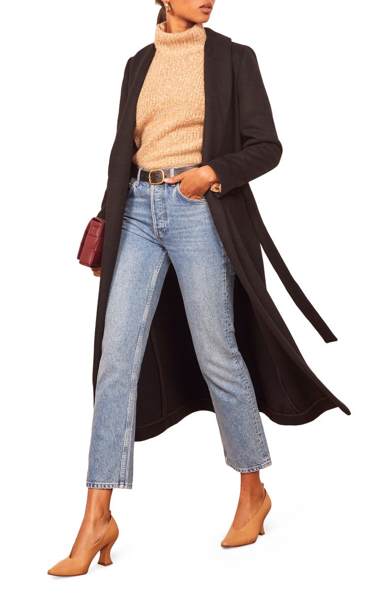 Reformation Greenwich Coat, Main, color, 