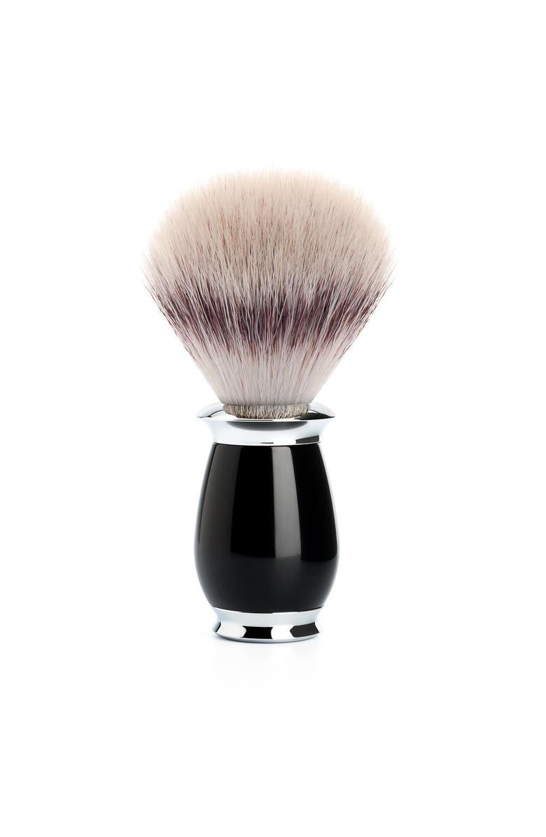 MÜHLE Purist Black Silvertip Fiber Shaving Brush, Main, color, Black