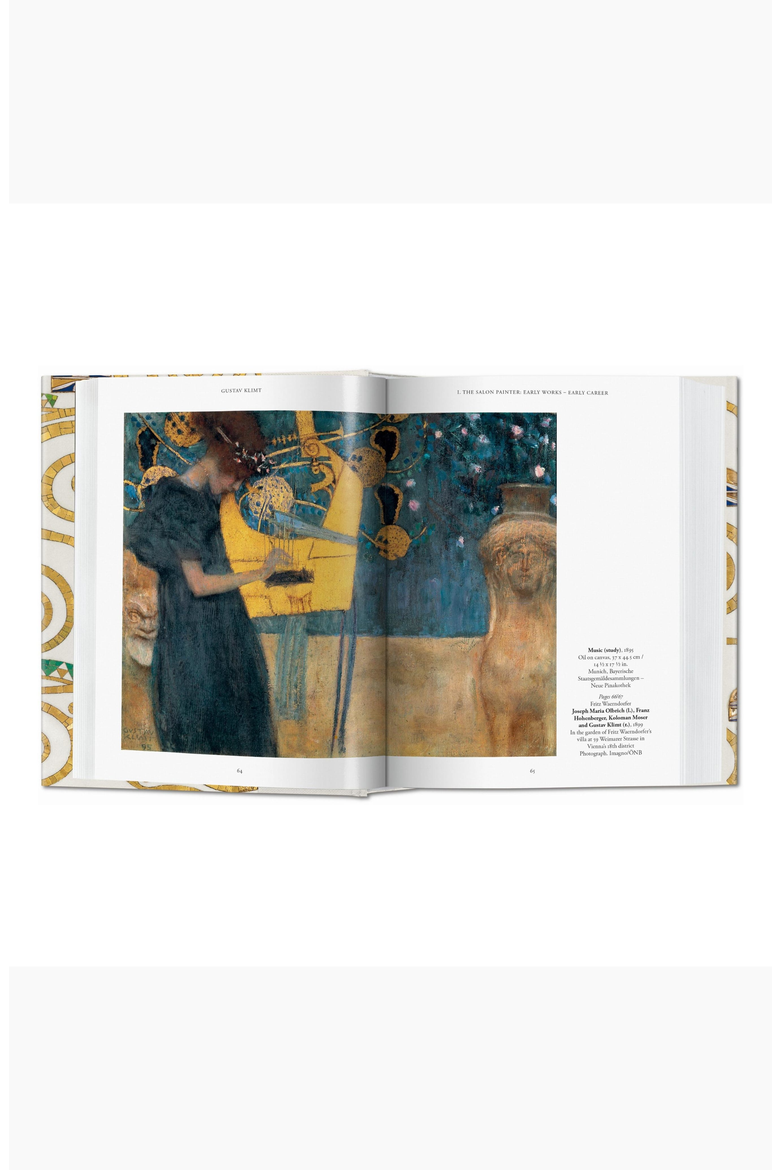 Gustav Klimt The Complete Paintings Book, Alternate, color, Metallic Gold