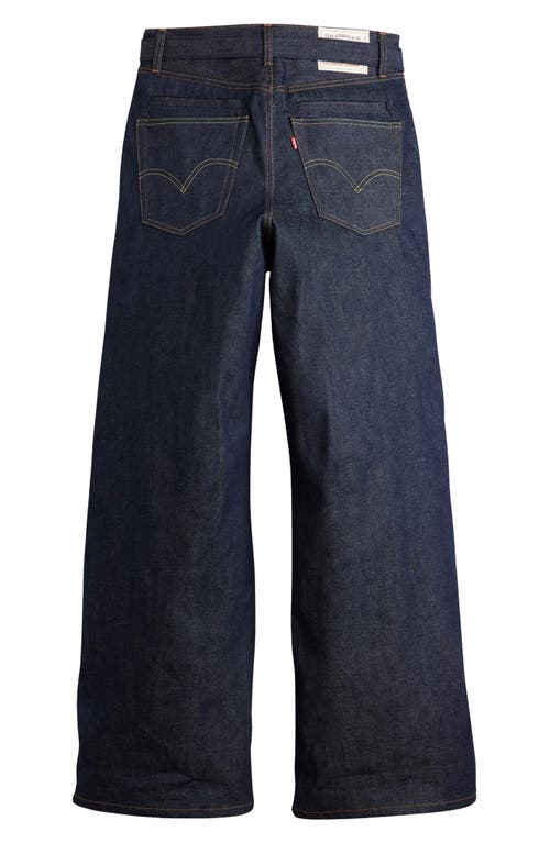 Sacai Gender Inclusive Levi's® Belted Wide Leg Jeans In Blue