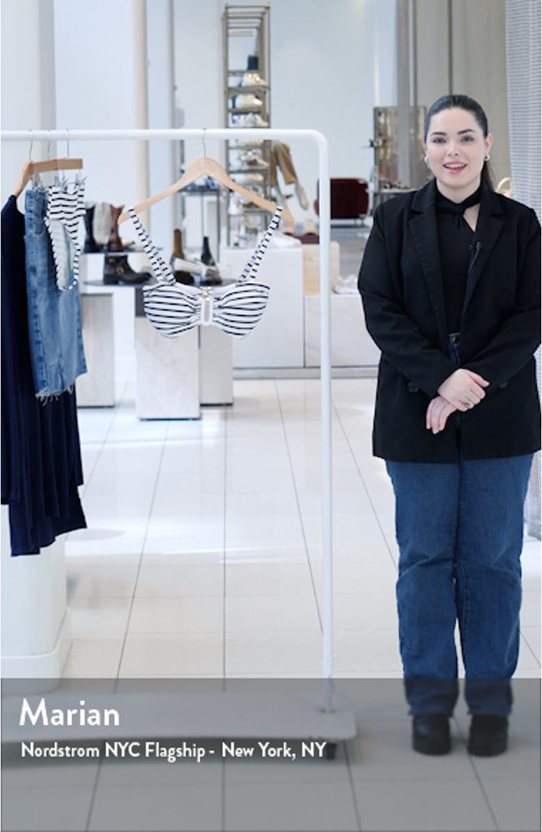 Amalfi U-Bar Bandeau Bikini Top, sales video thumbnail