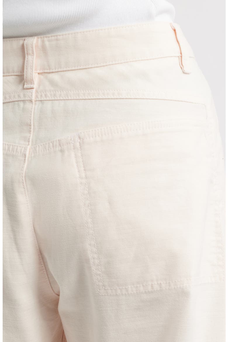 Stevie Tapered Stretch Cotton Utility Pants, Alternate, color, LTPNK