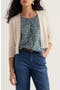 selected Knit Melange Chalk