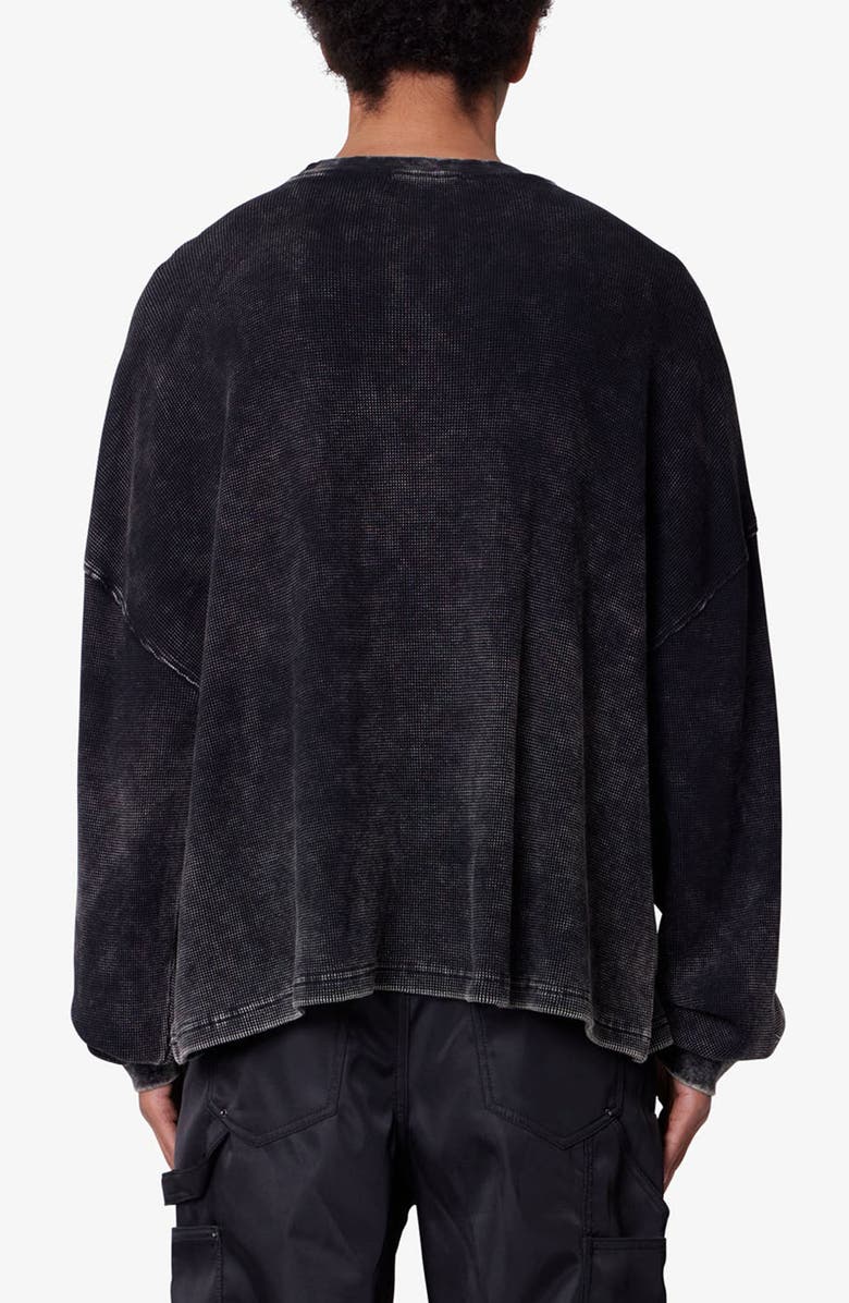 mnml L.A. Graphic Washed Thermal Long Sleeve T-Shirt, Alternate, color,