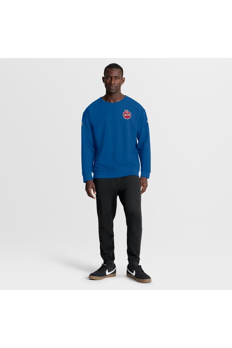 Men's Fanatics Blue New York Rangers 2026 NHL Winter Classic Authentic Pro Sweatshirt, Alternate, color, Blue