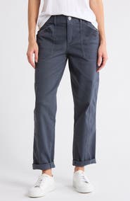 Democracy Tapered Side Panel Straight Leg Jeans