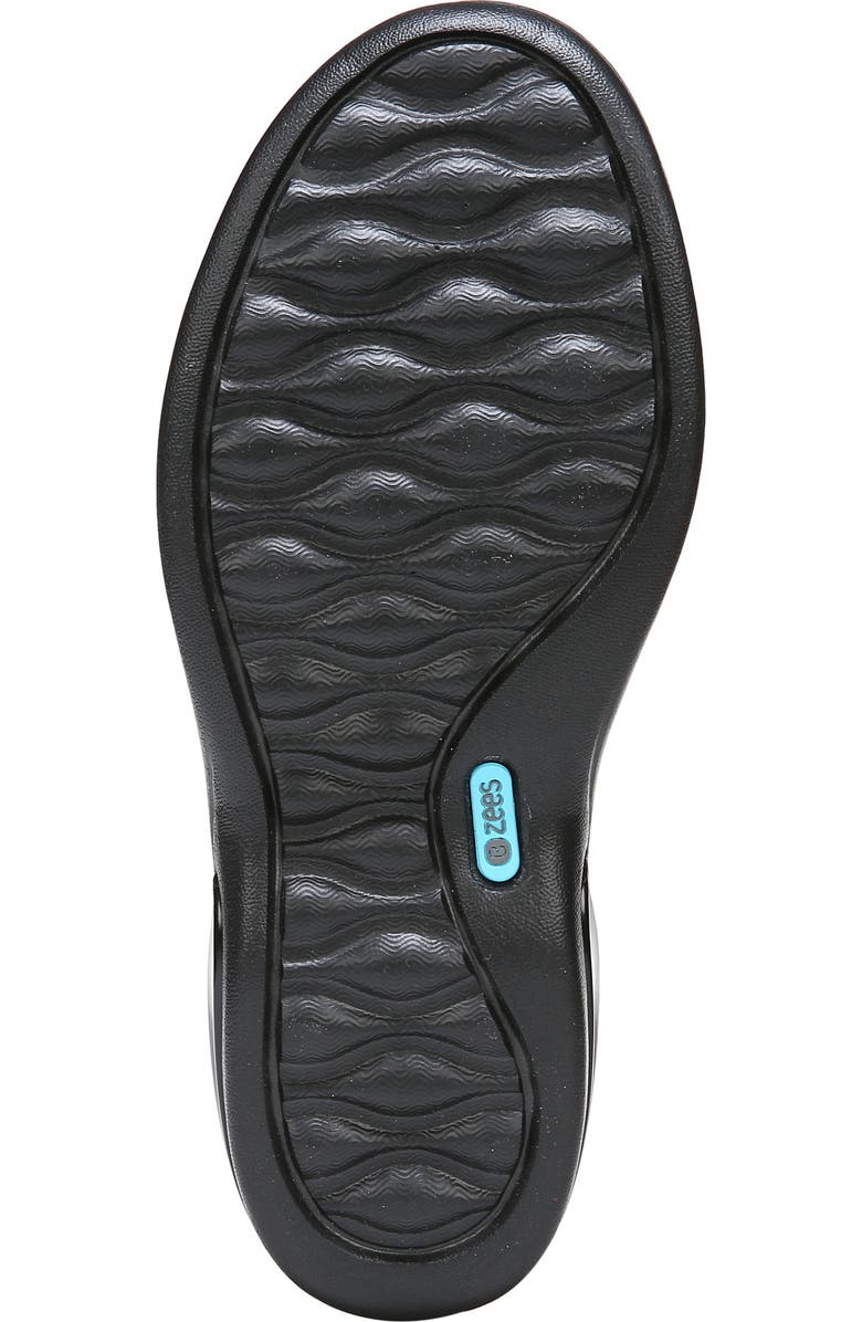 BZees Nuance Slip-On Sneaker 9Women), Alternate, color, Black/ Bronze Fabric