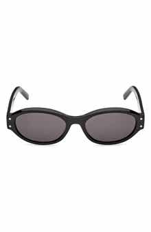55mm Oval Sunglasses