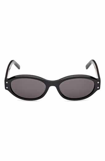 55mm Oval Sunglasses