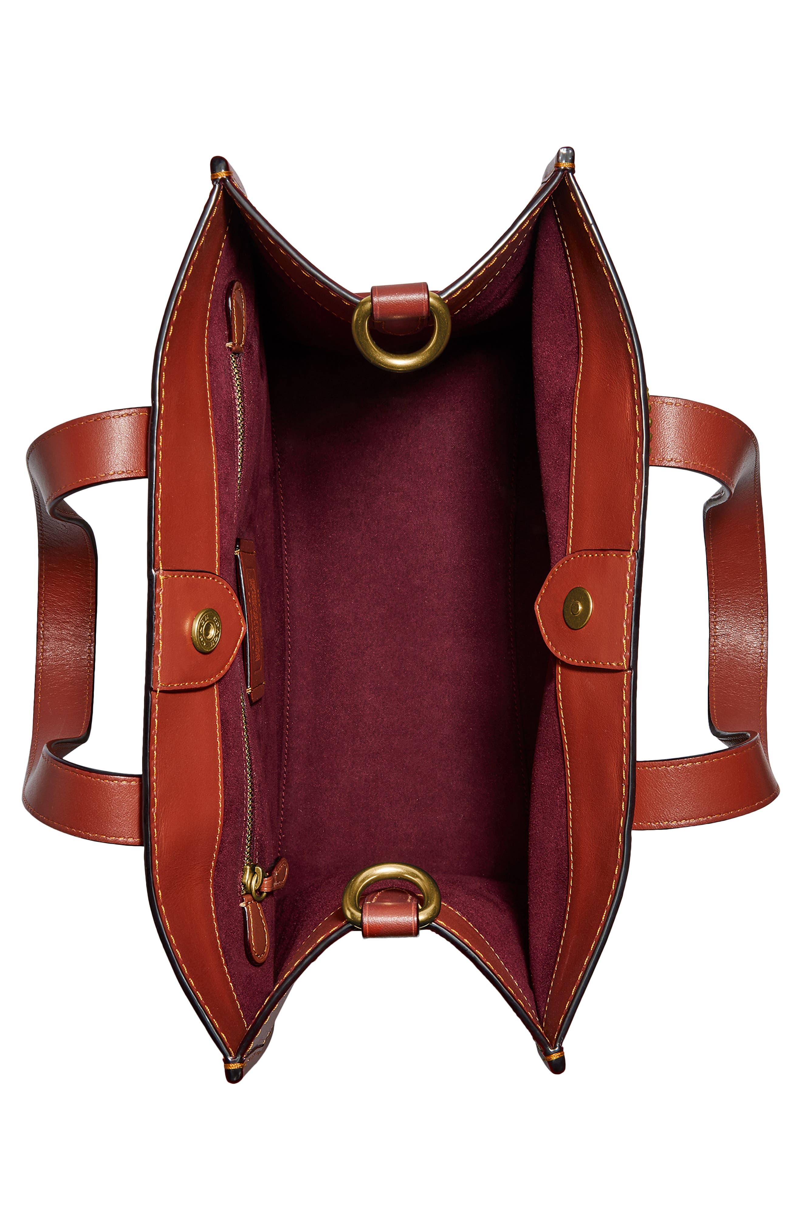 COACH Horse & Carriage Signature Coated Canvas Tote, Alternate, color, 