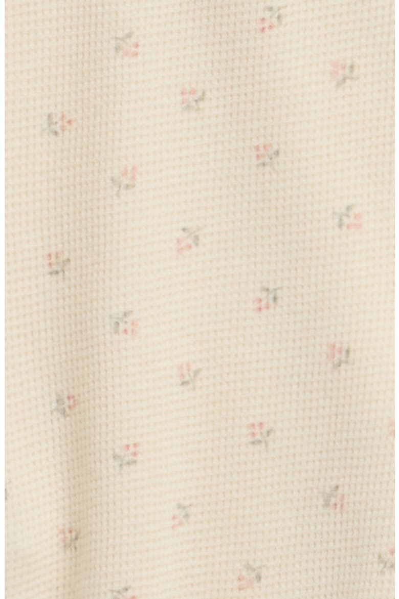 Kids' Ruby Ditsy Organic Cotton Top & Shorts Set, Alternate, color, NATURAL