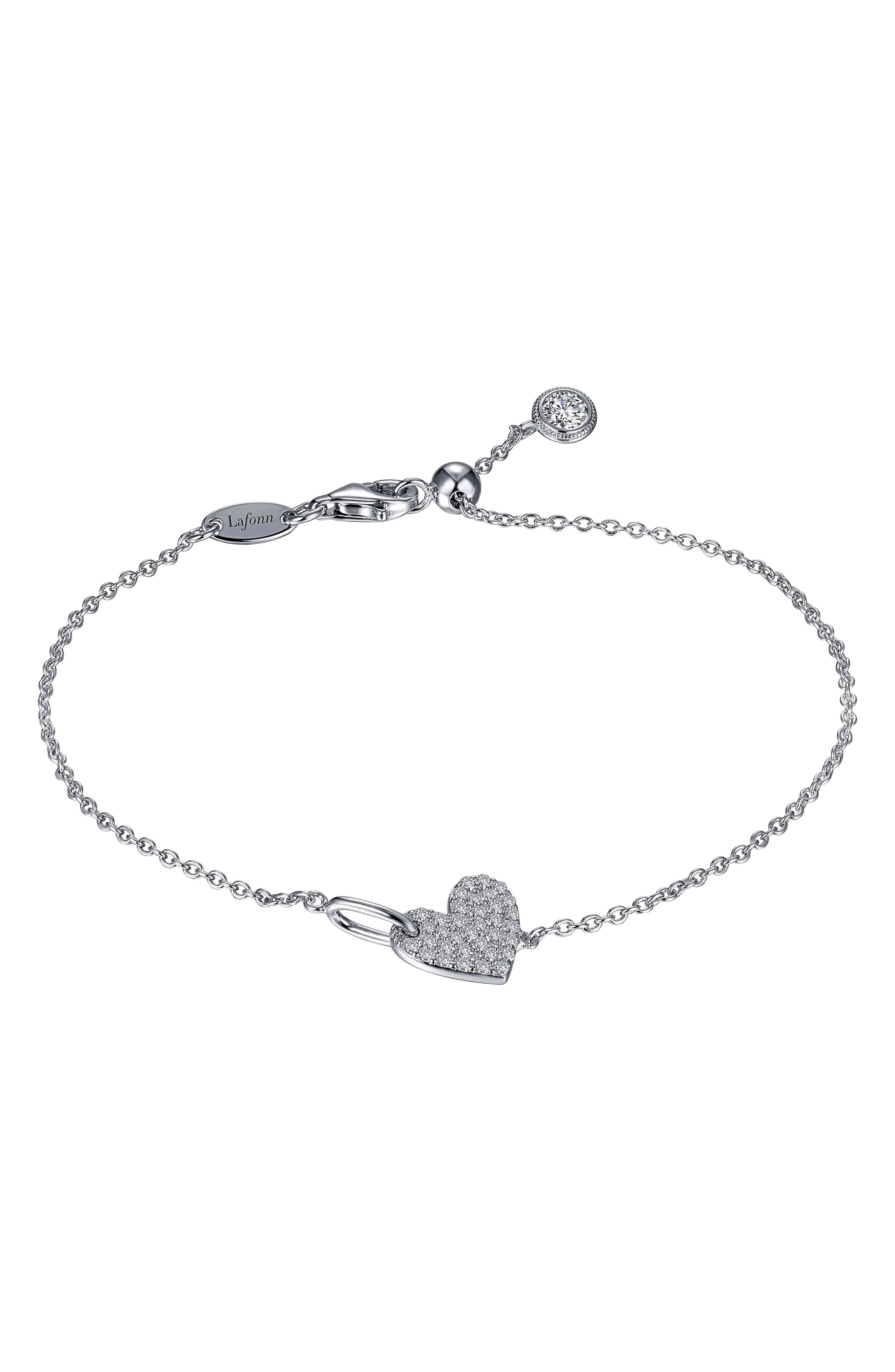 Lafonn Pavé Heart Bracelet