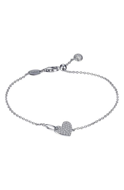 Pavé Heart Bracelet