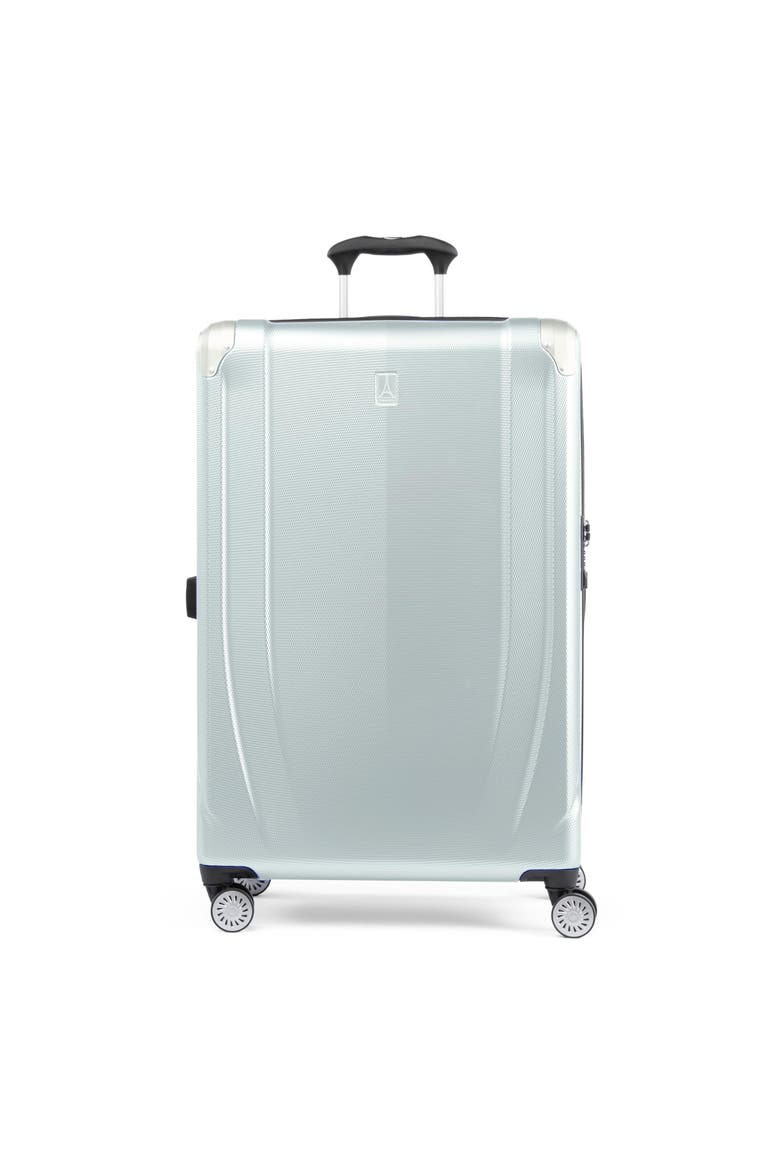 Pathways 3 Hardside Expandable 28" Large Checked Spinner Luggage, Main, color, Cloud Grey