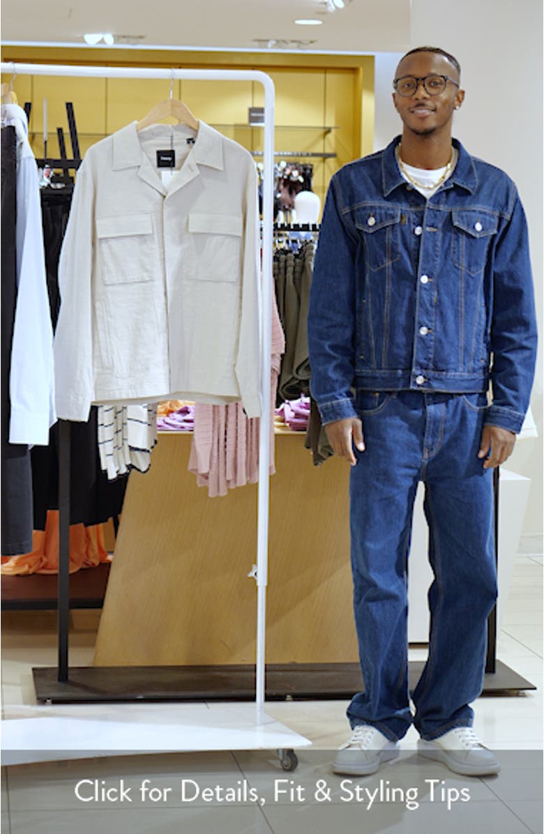 Mod Linen Blend Field Jacket, sales video thumbnail
