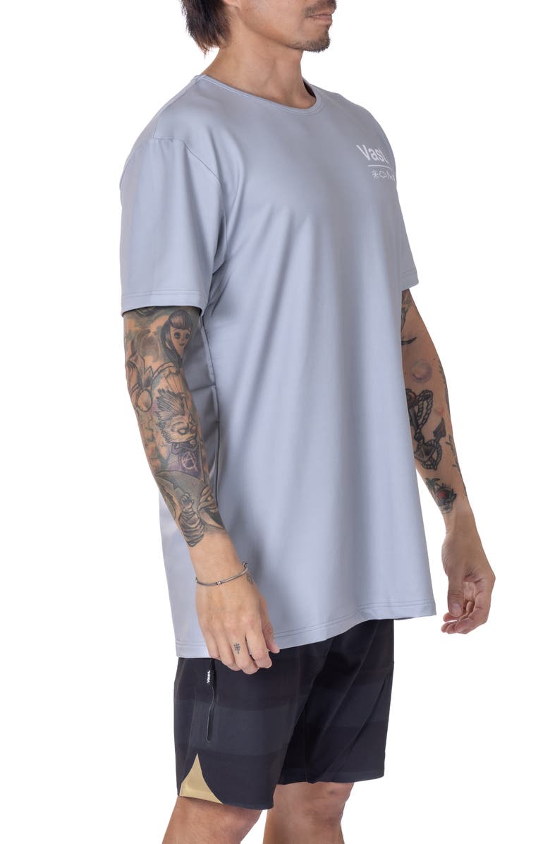 VAST Aqua Terra Elements Performance T-Shirt, Alternate, color, Heather Grey