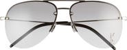 Saint Laurent 59mm Aviator Sunglasses