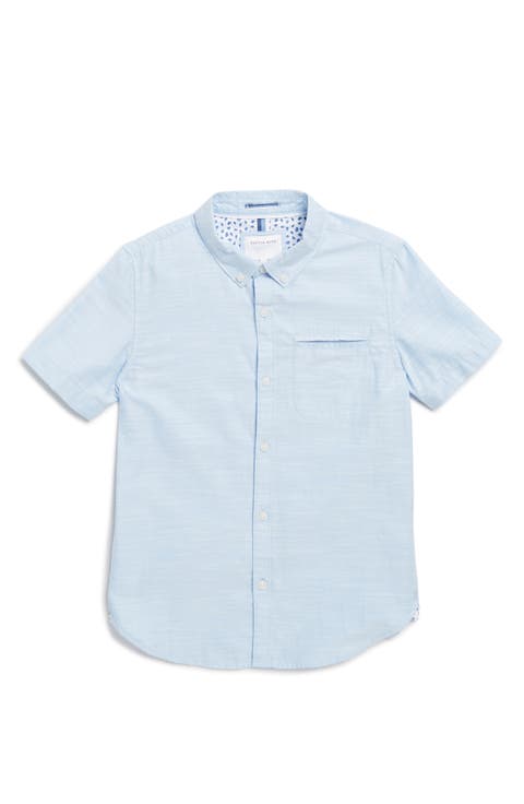 Kids' Short Sleeve Button-Down Shirt (Big Kid)