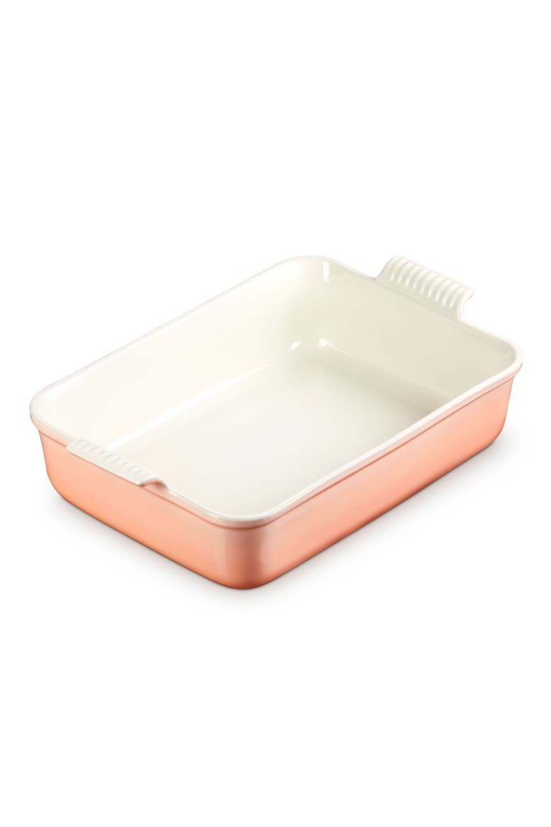 Heritage Stoneware Deep Lasagna Dish, Alternate, color, PECHE