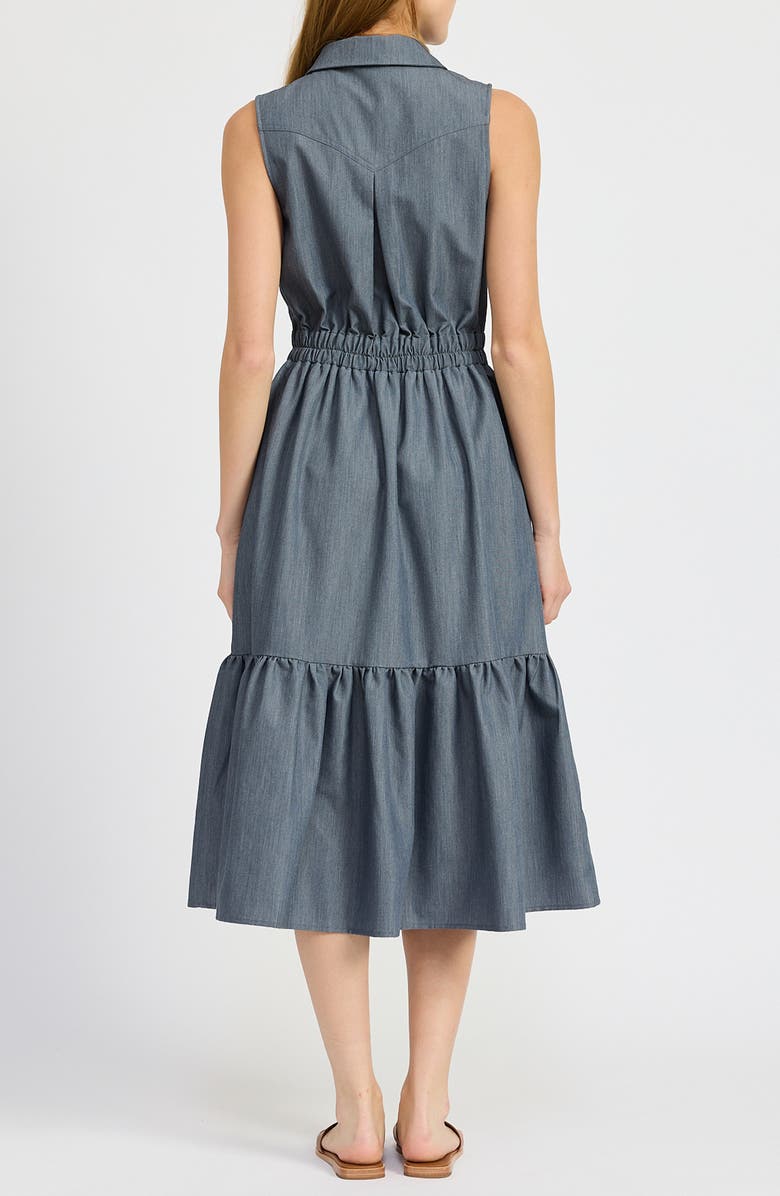 Angeline Embroidered Midi Dress